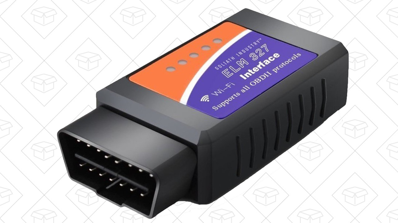 Wi-Fi OBD2 Scanner, $14 with code 83ZIWPVF